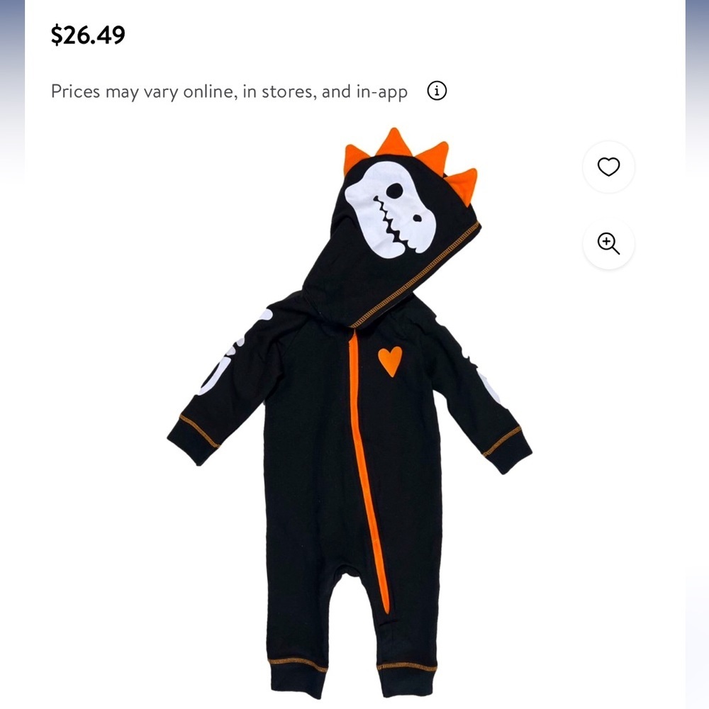 Carters Halloween onesie
